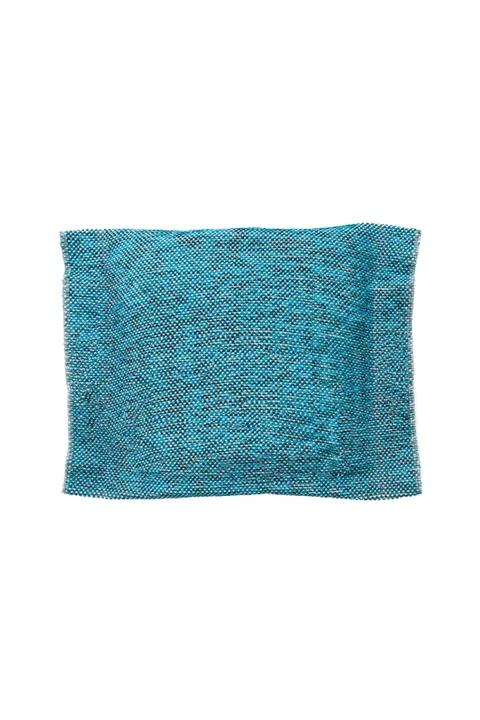 Silky Cushion 40 × 47 – Azure
