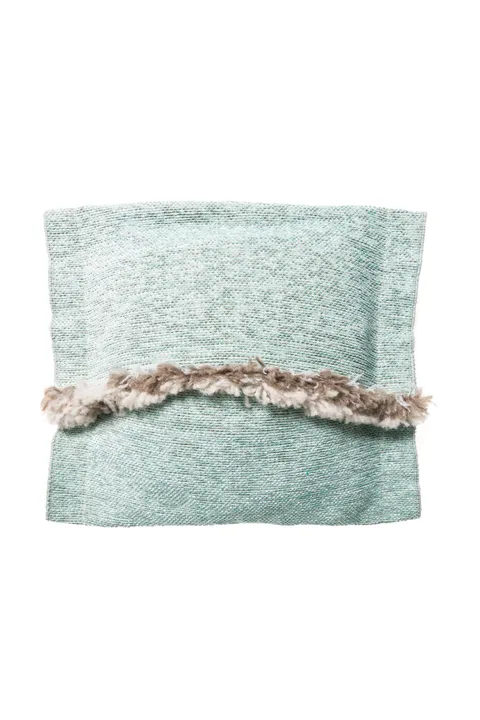 Silky Cushion 50 × 57 – Azure