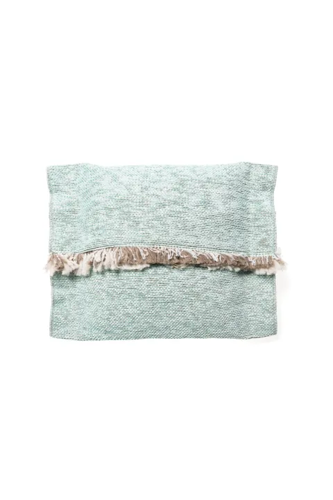 Silky Cushion 40 × 47 – Azure