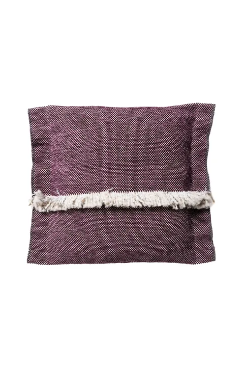 Silky Cushion 50 × 57 – Eggplant