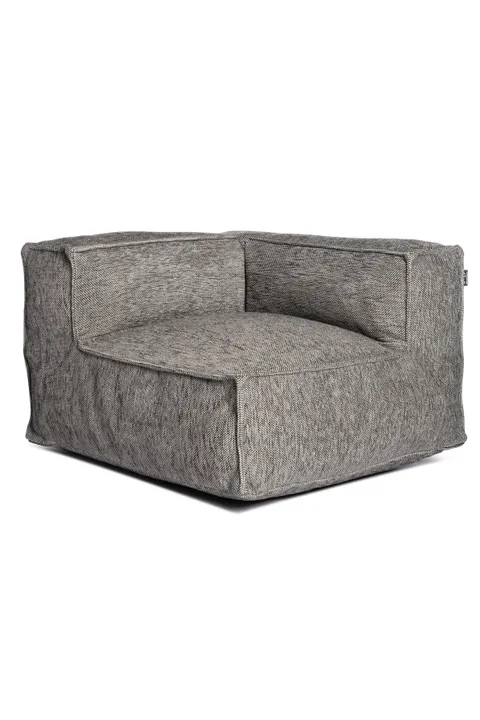 Silky Corner Seat – Grey