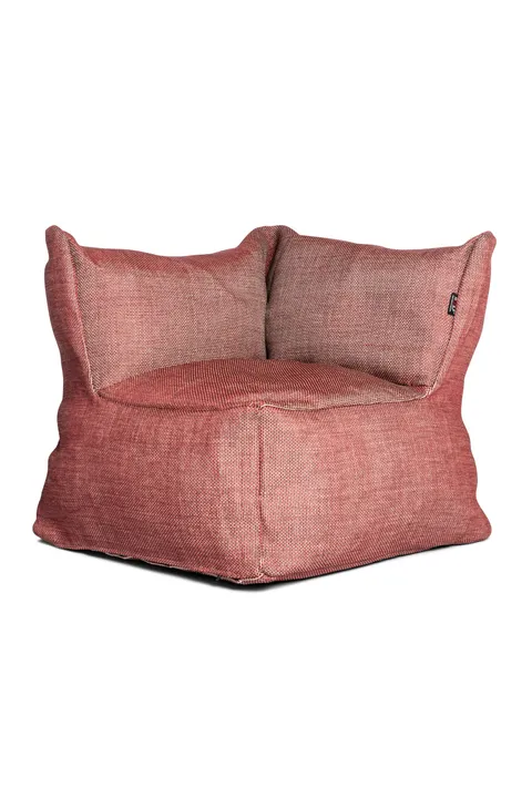 Dotty Club Corner Medium – Oxblood Red