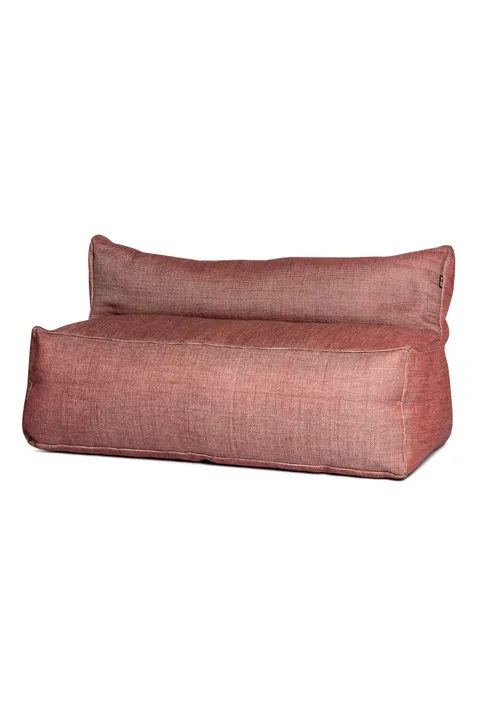 Dotty Love Seat – Oxblood Red