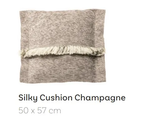 Rozměrové schéma – Silky Cushion 50 × 57