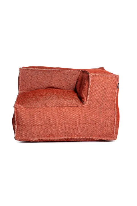 Silky Corner Seat – Terracotta