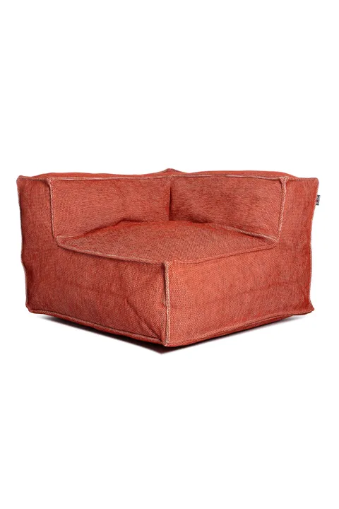 Silky Corner Seat – Terracotta